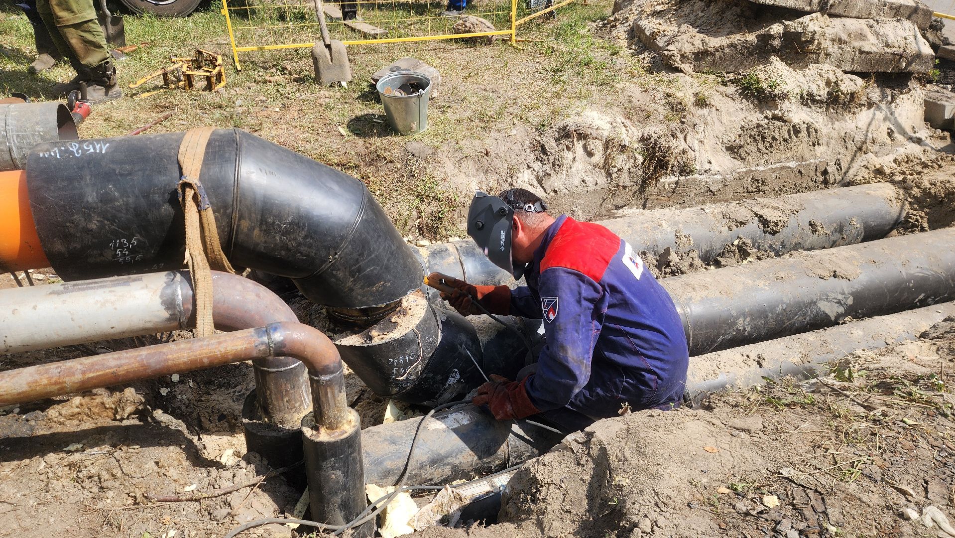 шатура, жкх, жкх и благоустройство, жкх подмосковье, тепловые сети, ремонт тепловых сетей, ремонт распределительного теплового узла,