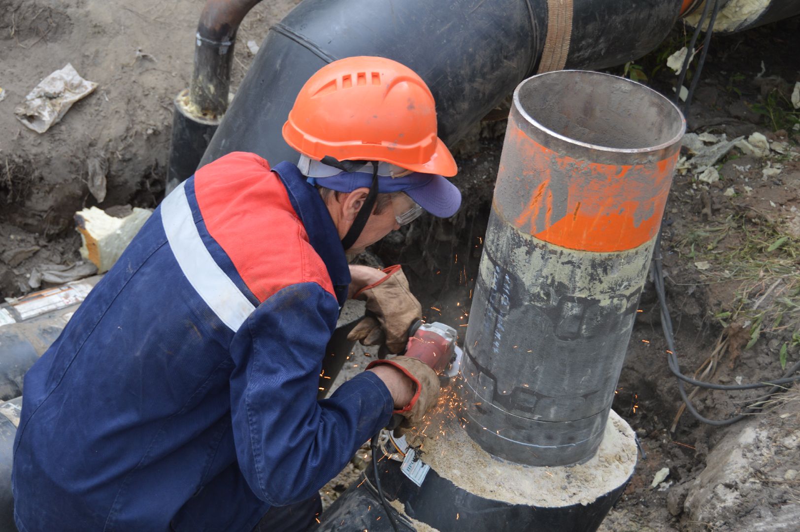 шатура, жкх, жкх и благоустройство, жкх подмосковье, тепловые сети, ремонт тепловых сетей, ремонт распределительного теплового узла,