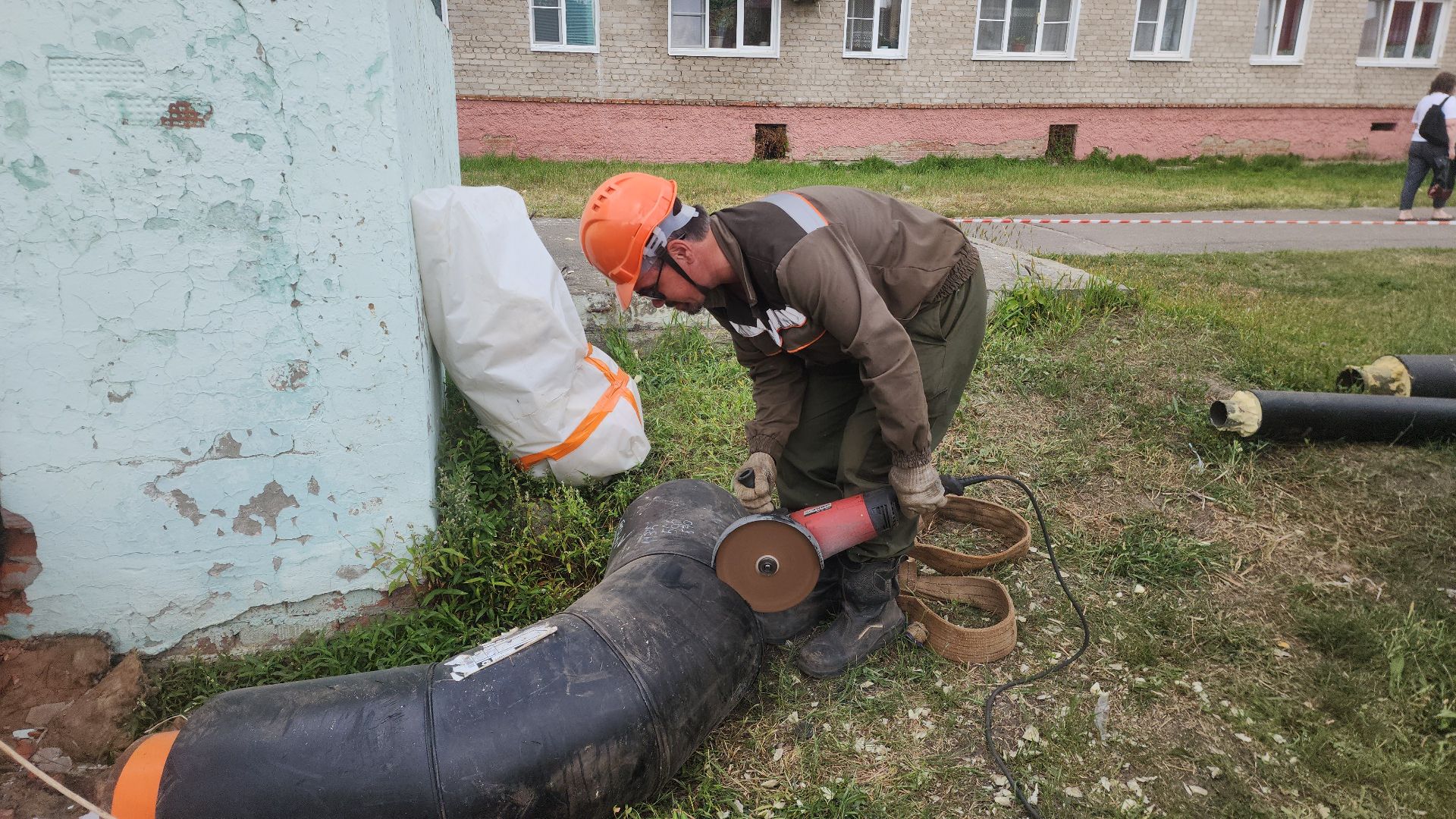 шатура, жкх, жкх и благоустройство, жкх подмосковье, тепловые сети, ремонт тепловых сетей, ремонт распределительного теплового узла,