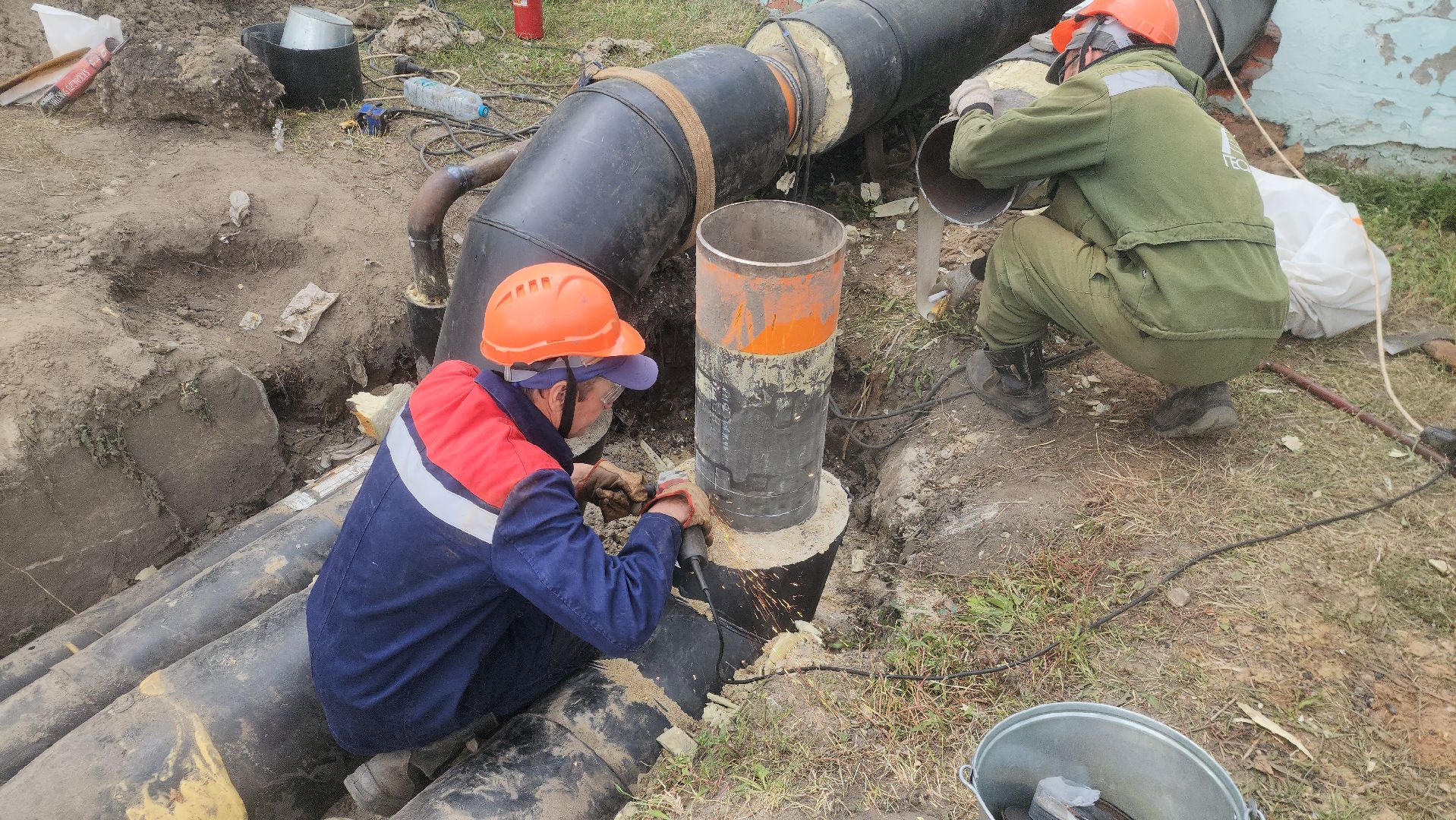 шатура, жкх, жкх и благоустройство, жкх подмосковье, тепловые сети, ремонт тепловых сетей, ремонт распределительного теплового узла,