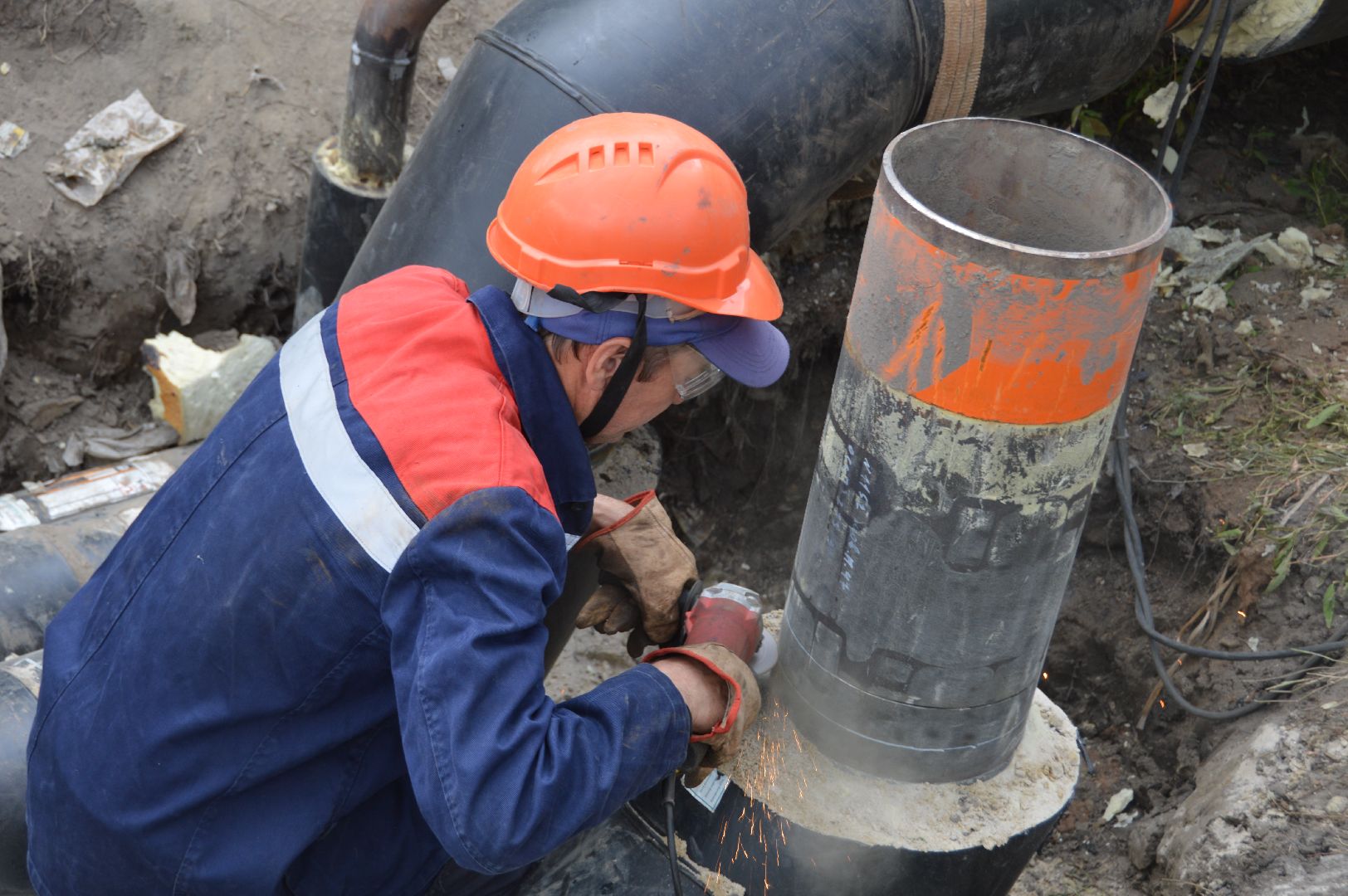 шатура, жкх, жкх и благоустройство, жкх подмосковье, тепловые сети, ремонт тепловых сетей, ремонт распределительного теплового узла,
