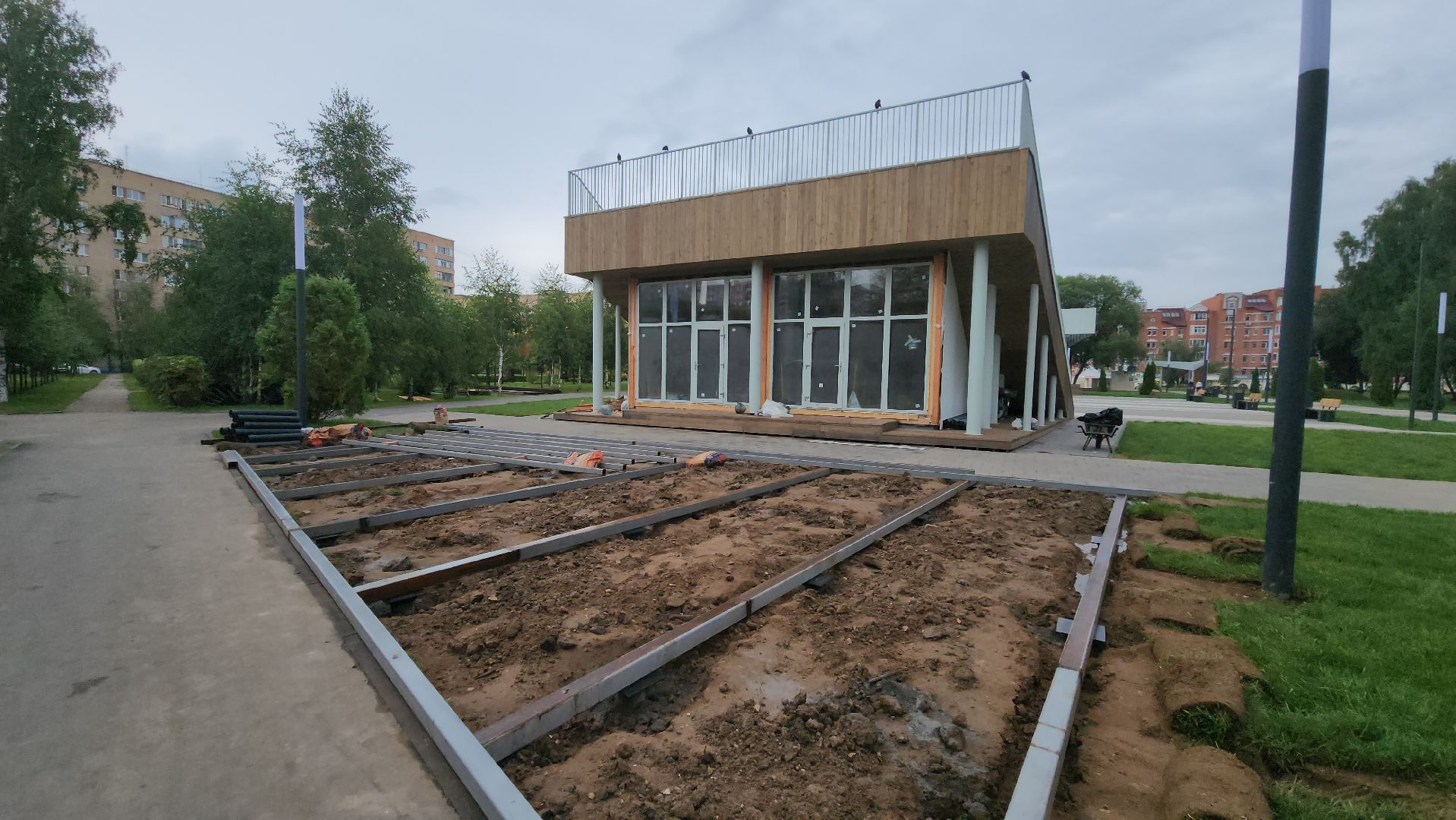 Парк, Благоустройство, Лобня,