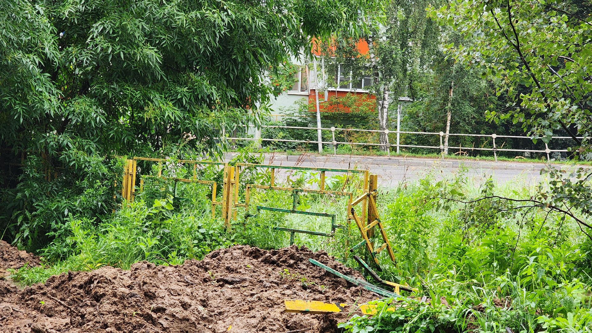 Парк, Благоустройство, Лобня,