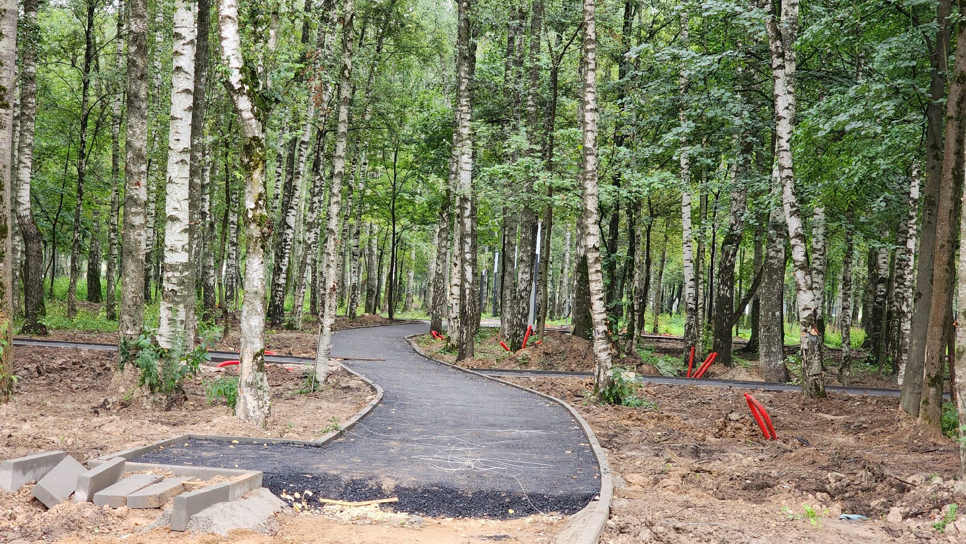 Парк, Благоустройство, Лобня,