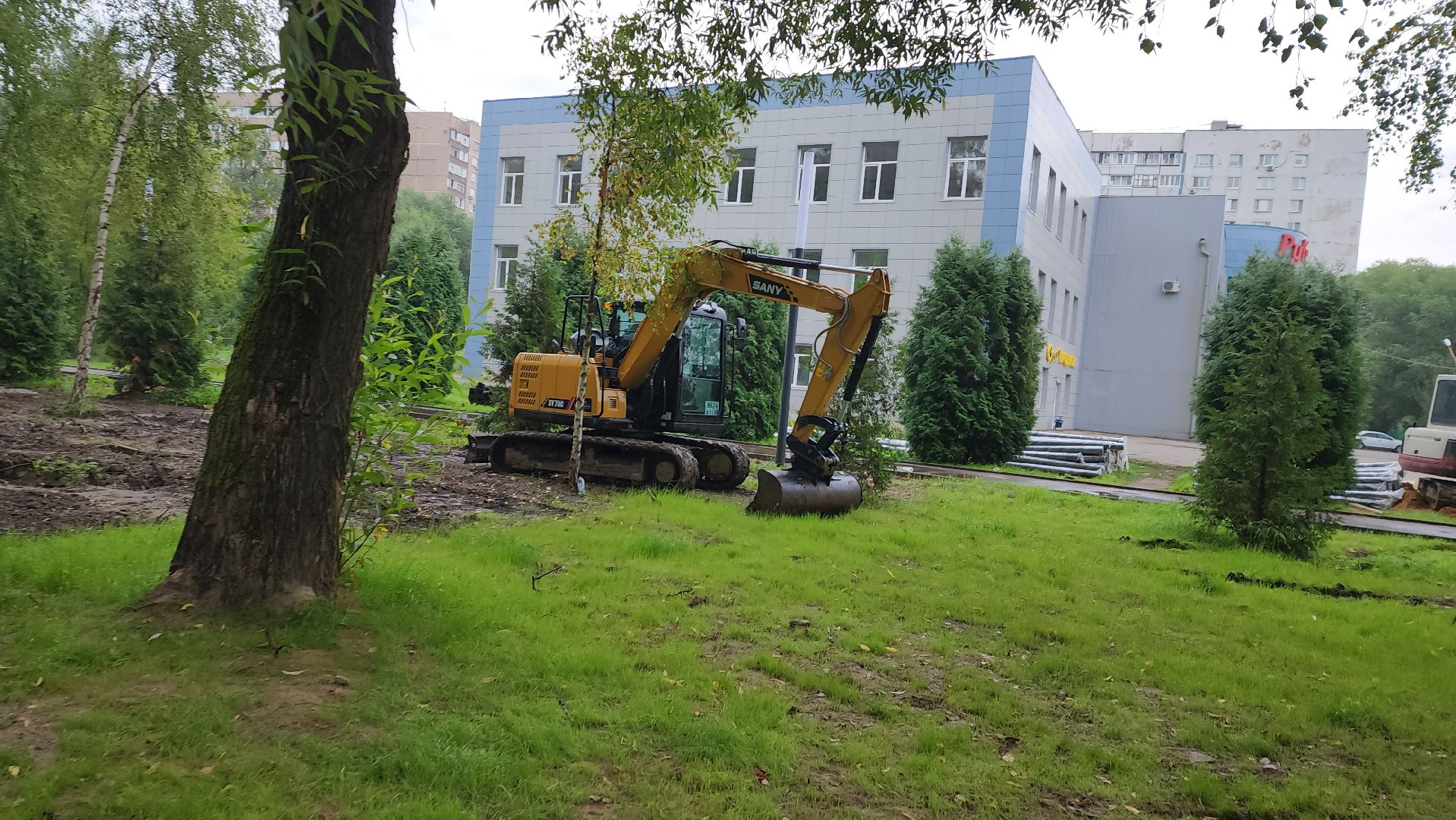 Парк, Благоустройство, Лобня,