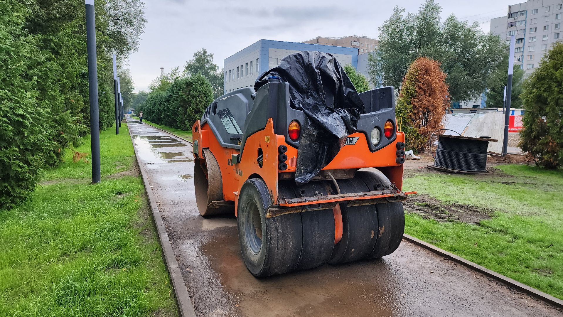 Парк, Благоустройство, Лобня,