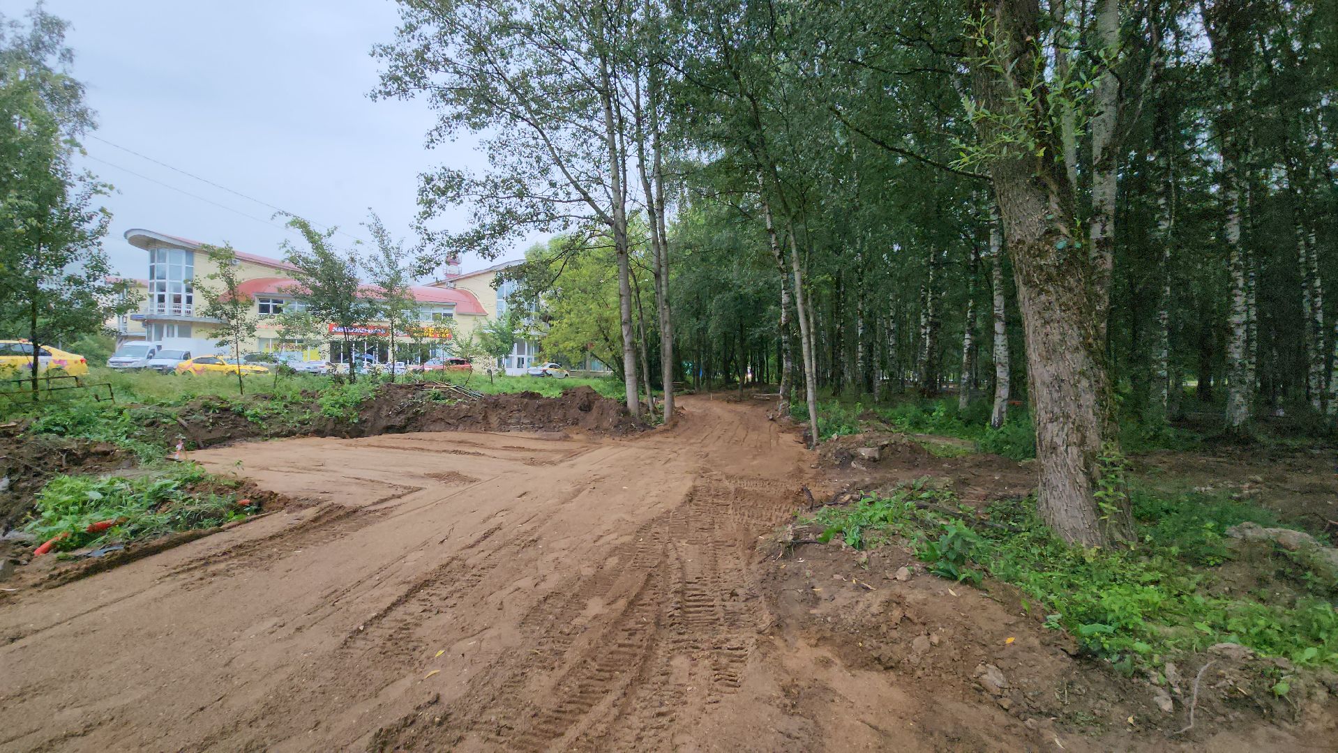 Парк, Благоустройство, Лобня,