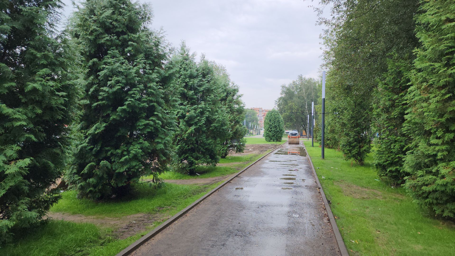 Парк, Благоустройство, Лобня,