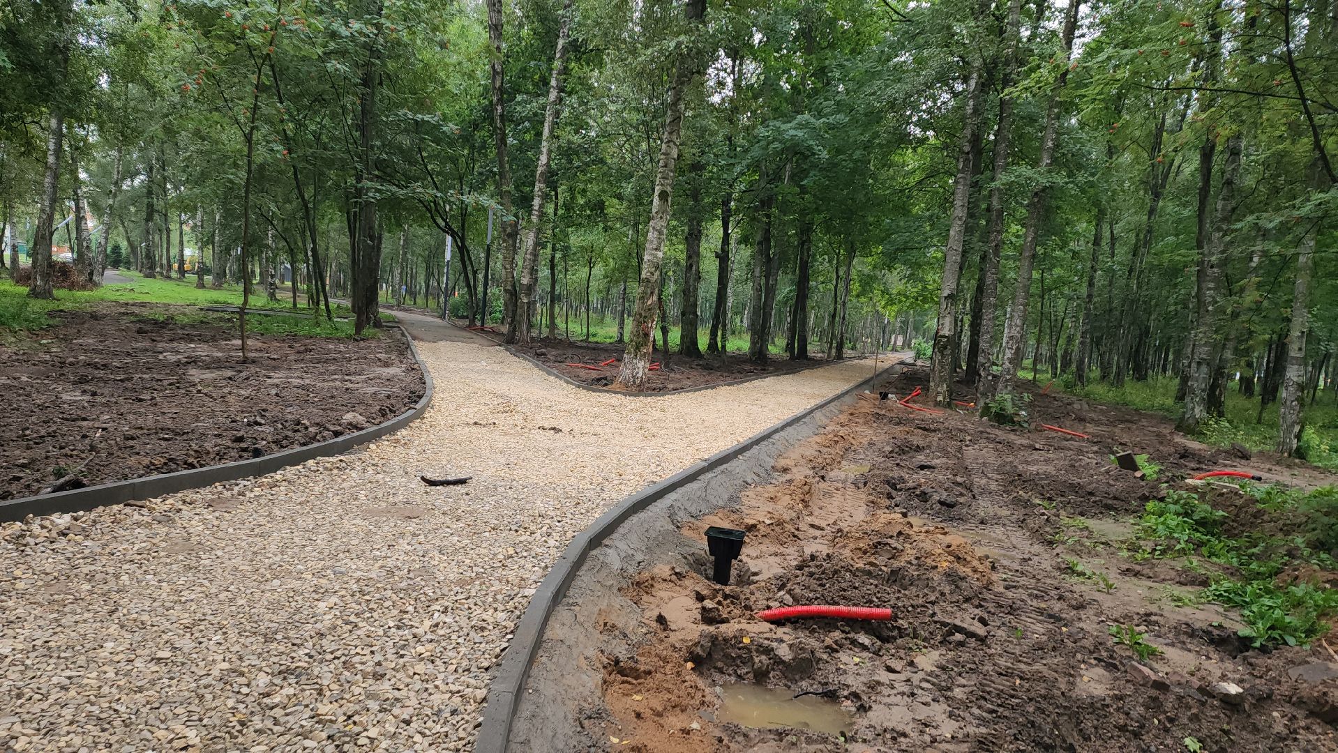 Парк, Благоустройство, Лобня,