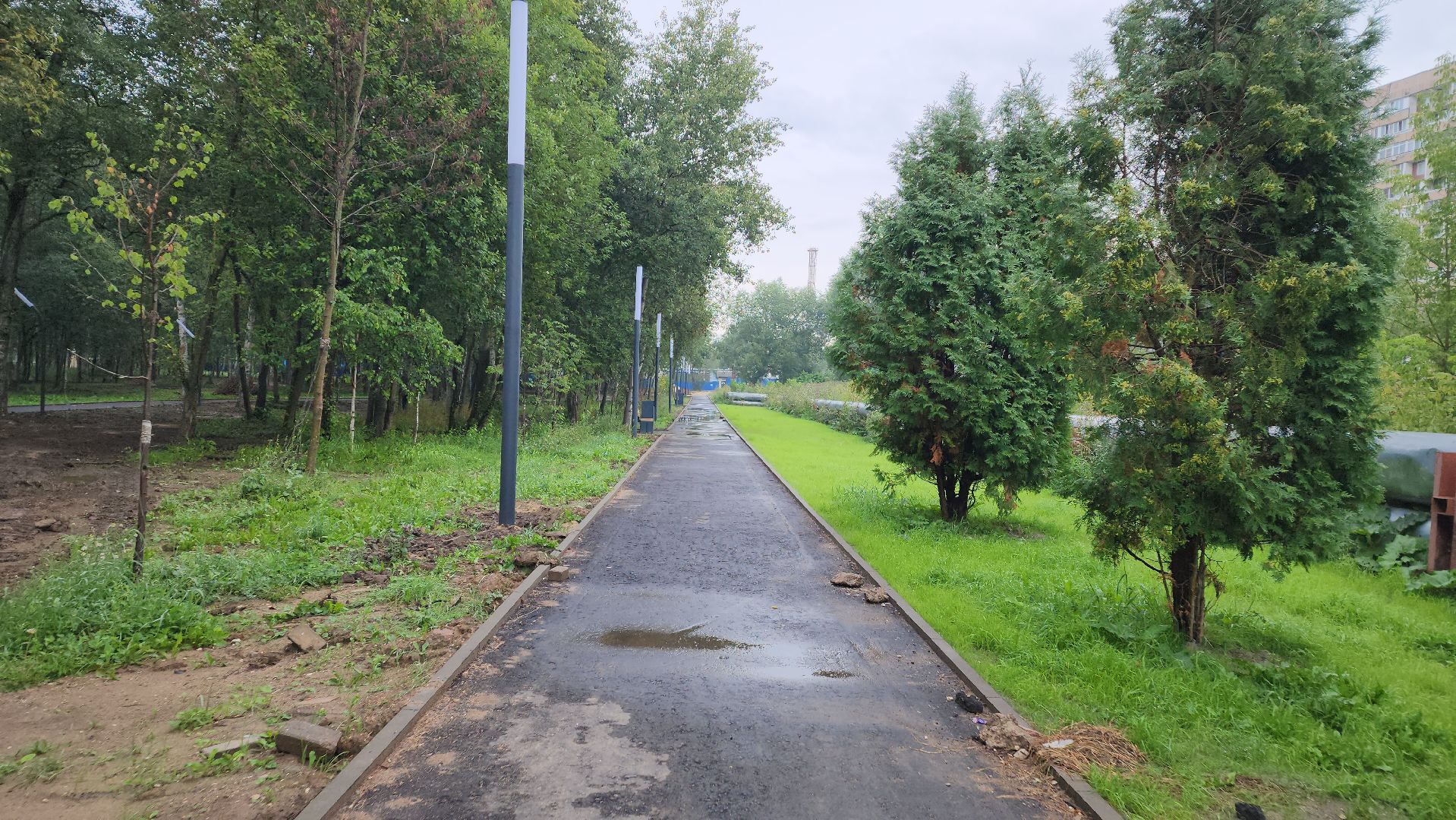 Парк, Благоустройство, Лобня,