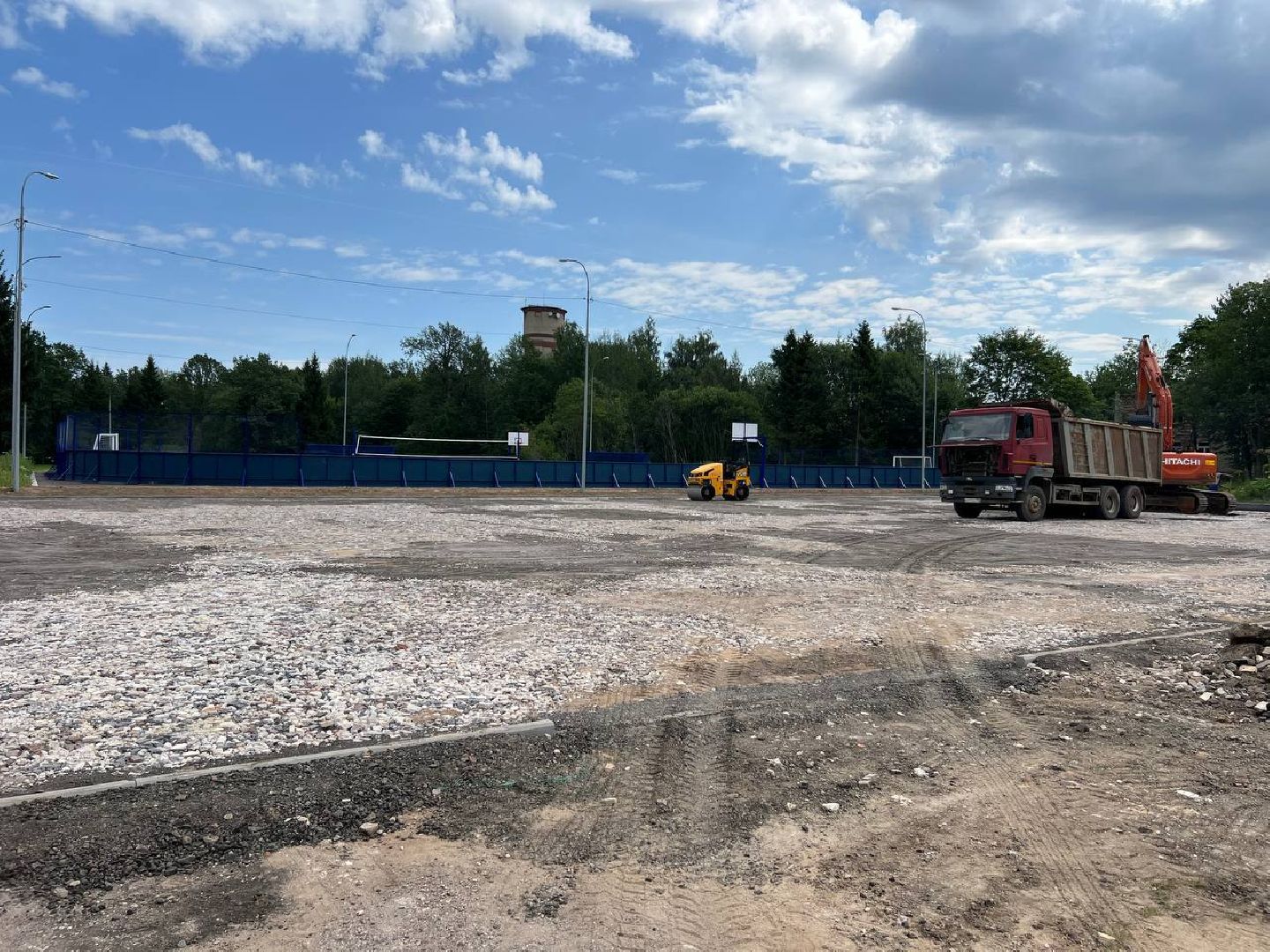 бригада,футбольное поле, городской округ восход,