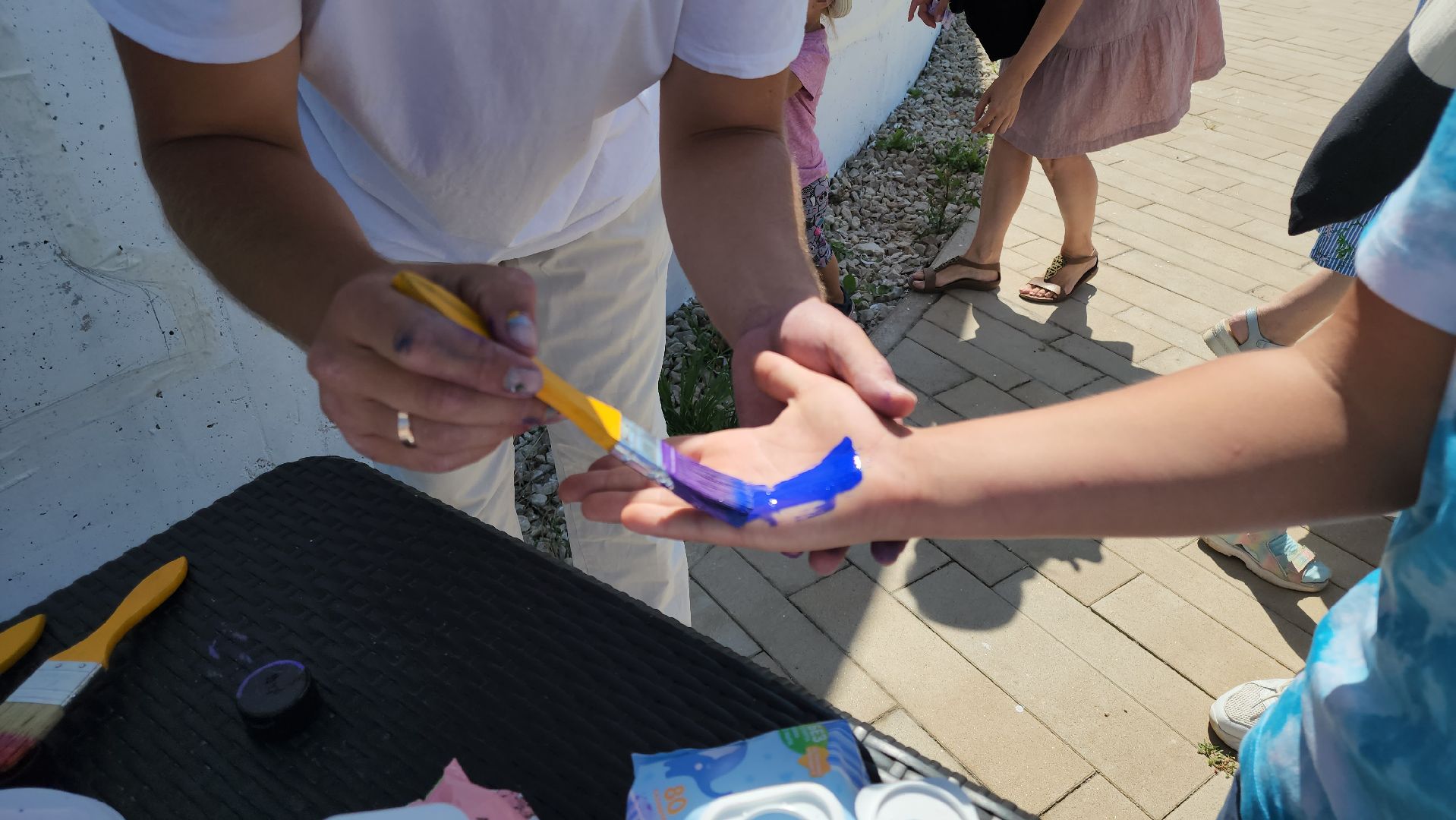 кашира, набережная оки, день города, граффити, акриловая краска, лак,