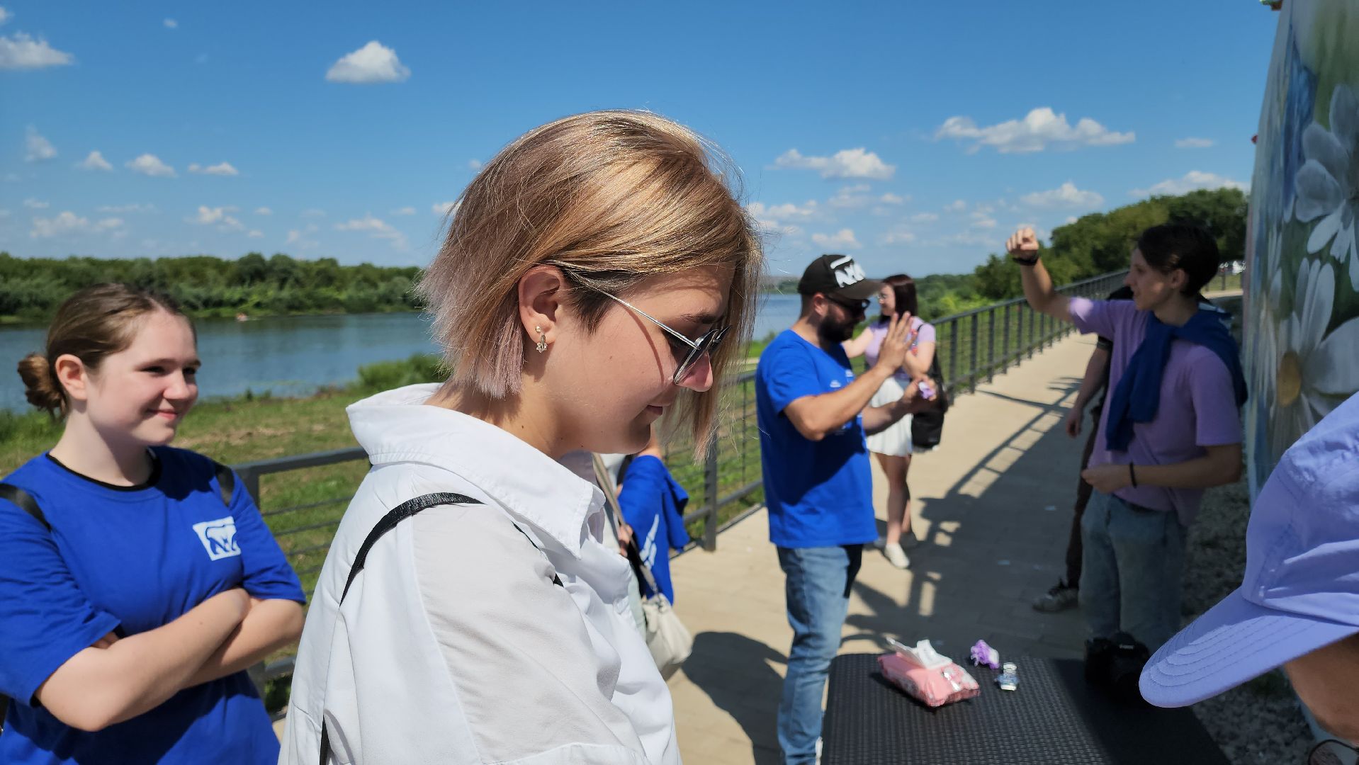 кашира, набережная оки, день города, граффити, акриловая краска, лак,