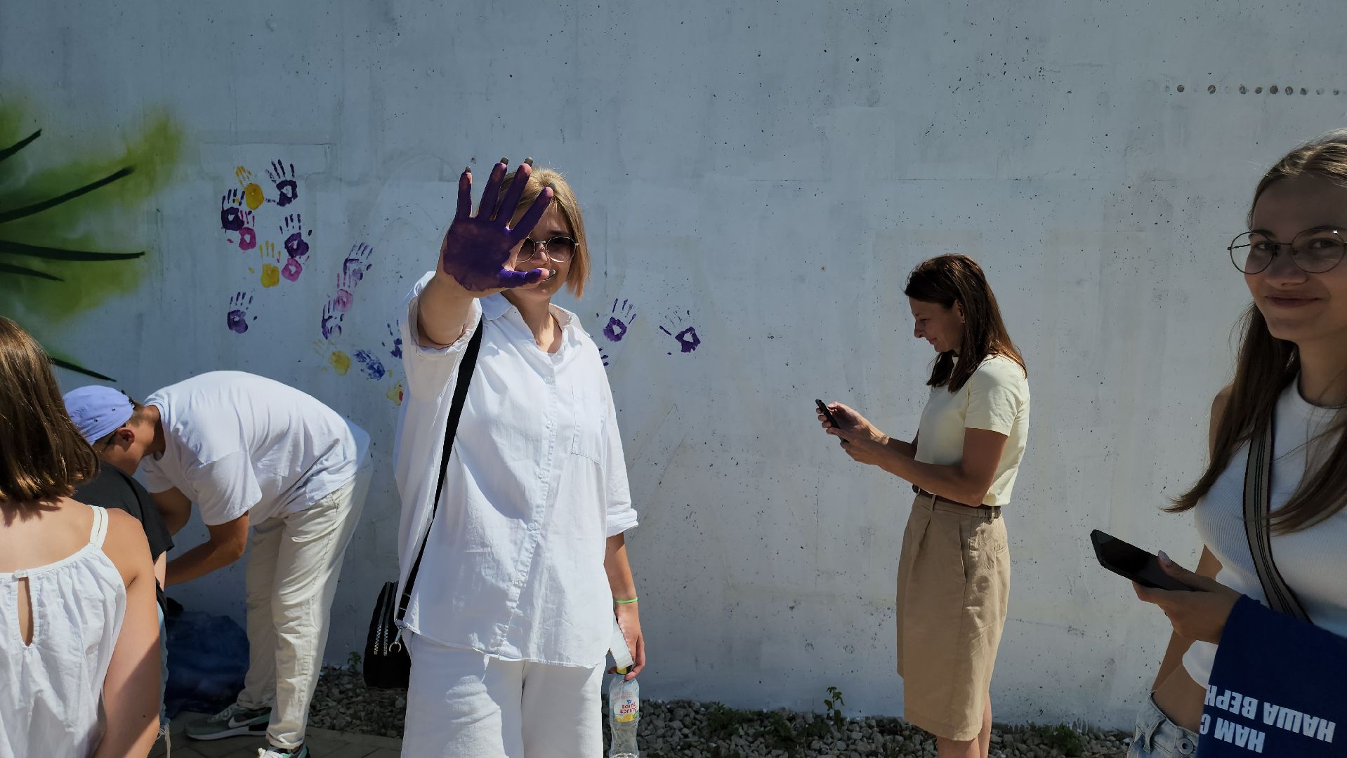 кашира, набережная оки, день города, граффити, акриловая краска, лак,