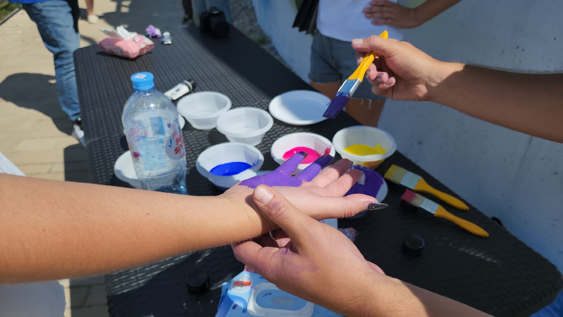 кашира, набережная оки, день города, граффити, акриловая краска, лак,