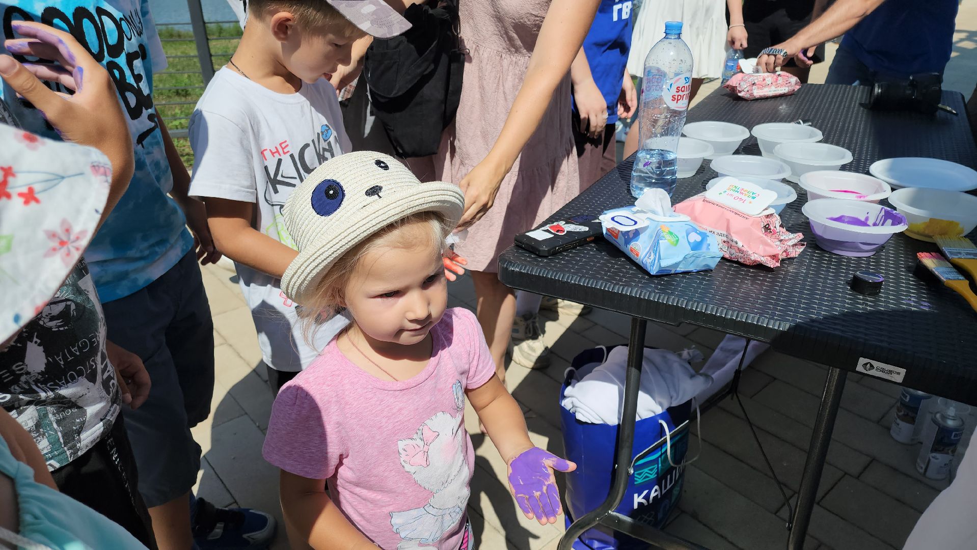 кашира, набережная оки, день города, граффити, акриловая краска, лак,