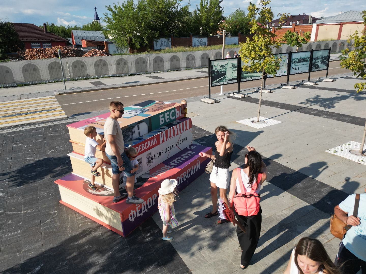 видео с коптера, зарайск, фестиваль,