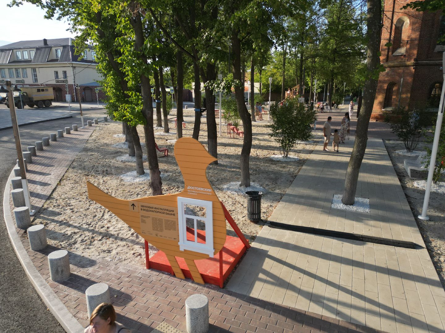 видео с коптера, зарайск, фестиваль,