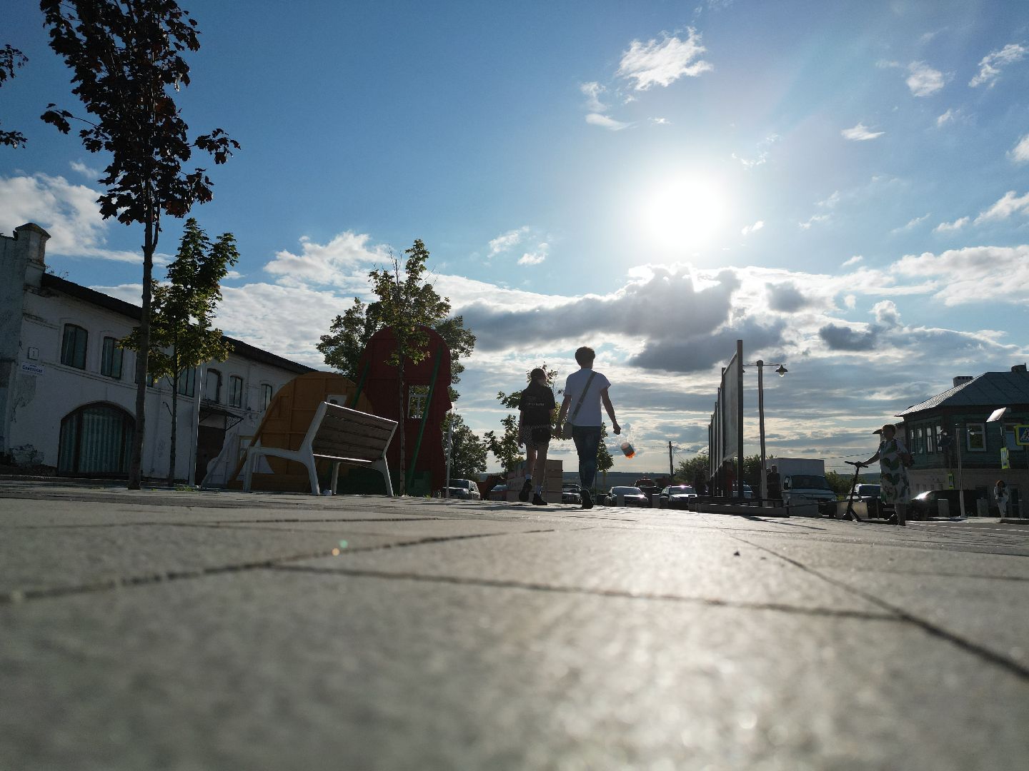 видео с коптера, зарайск, фестиваль,