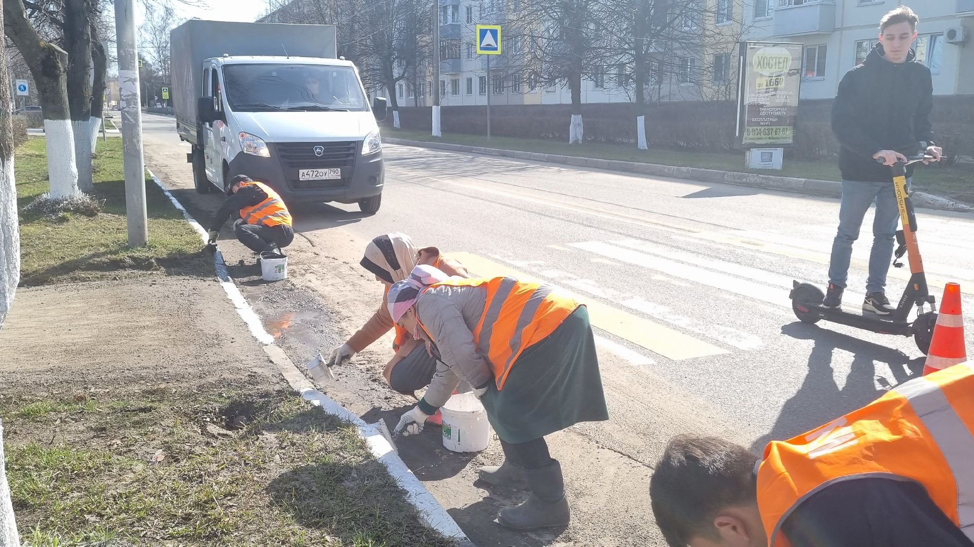 Подмосковье, Ивантеевка, субботник