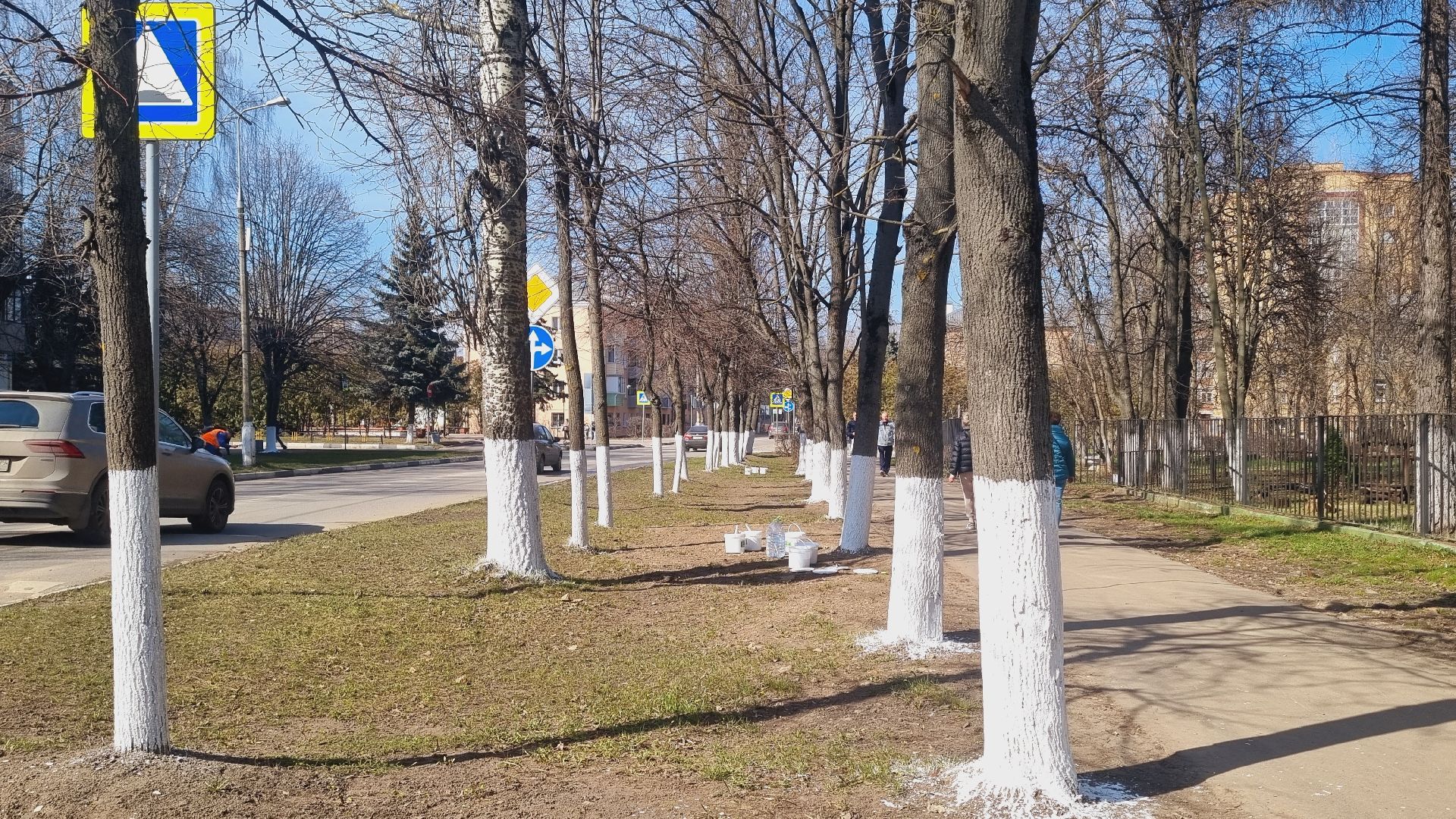 Подмосковье, Ивантеевка, субботник