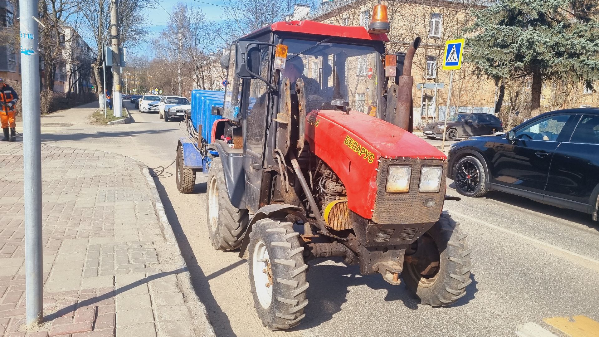 Подмосковье, Ивантеевка, субботник