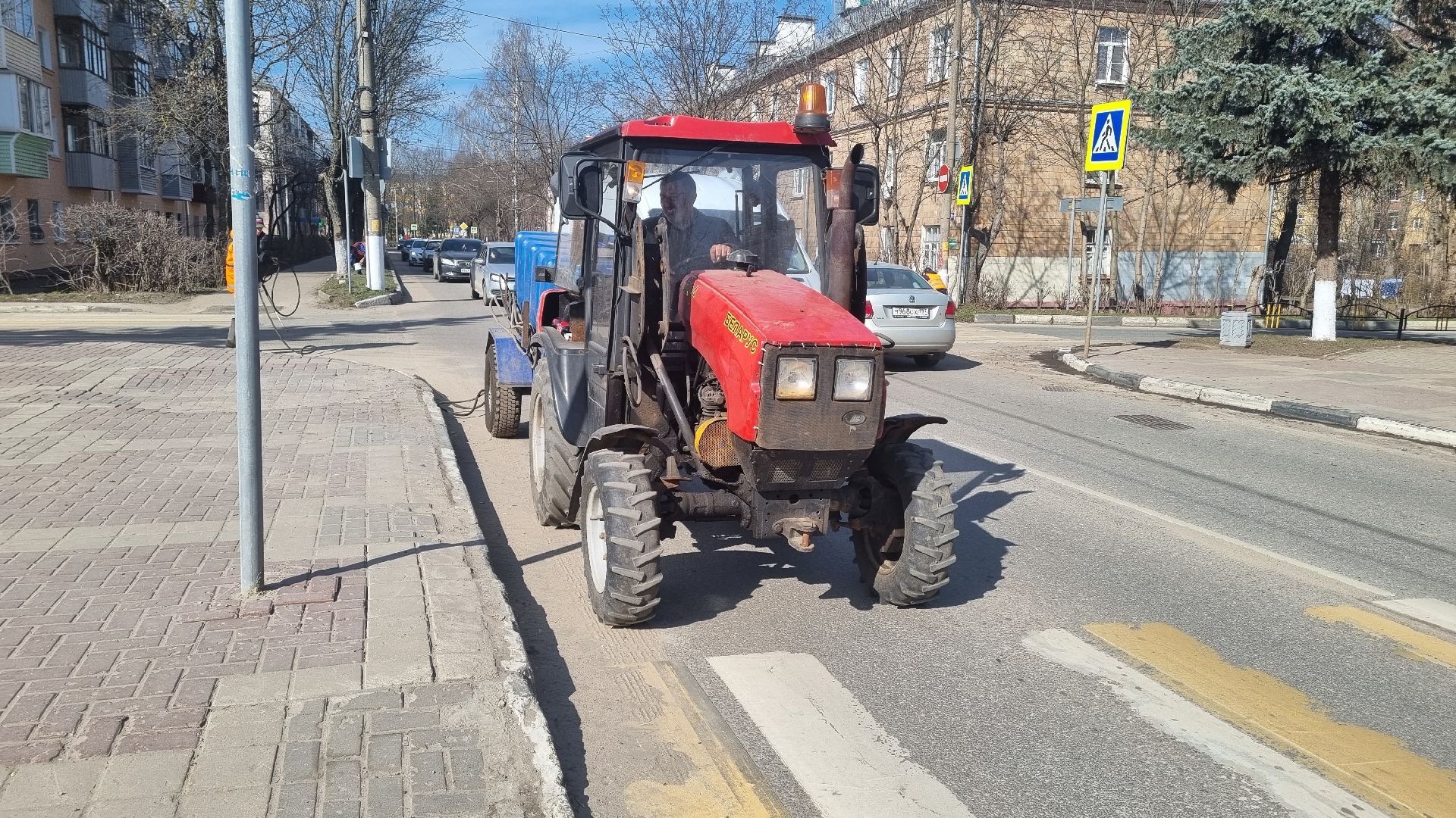 Подмосковье, Ивантеевка, субботник