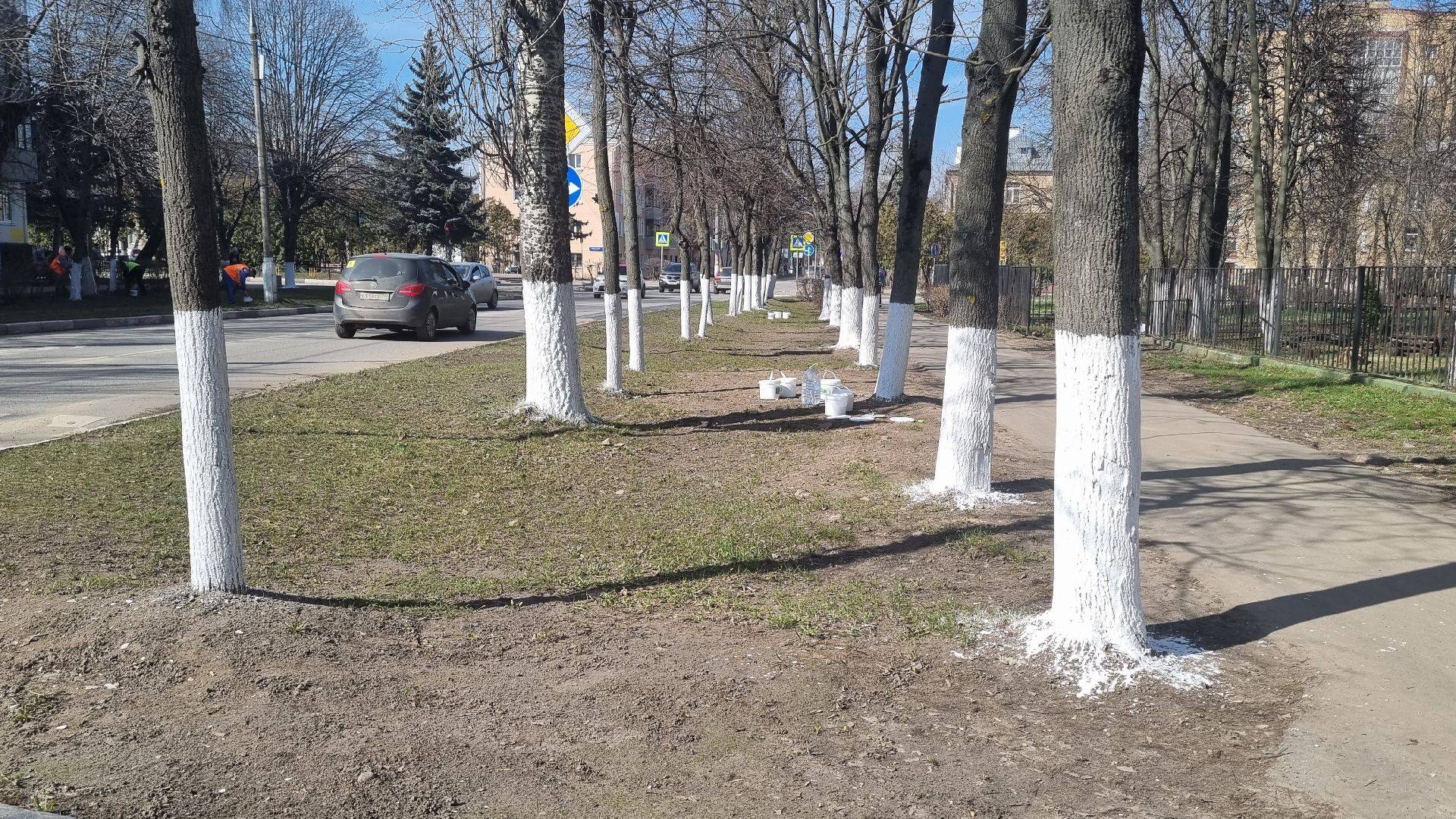 Подмосковье, Ивантеевка, субботник