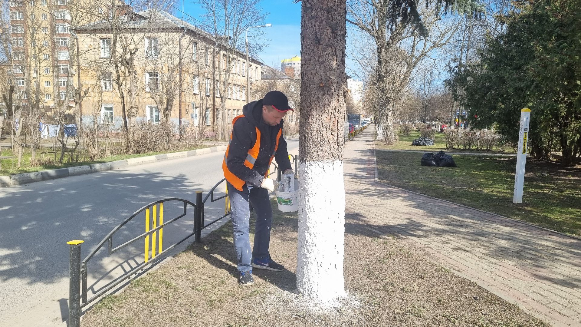 Подмосковье, Ивантеевка, субботник