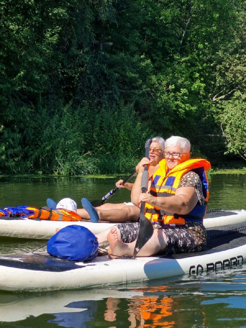 красноармейск,городской округ пушкинский, активное долголетие, сап-сёрфинг,