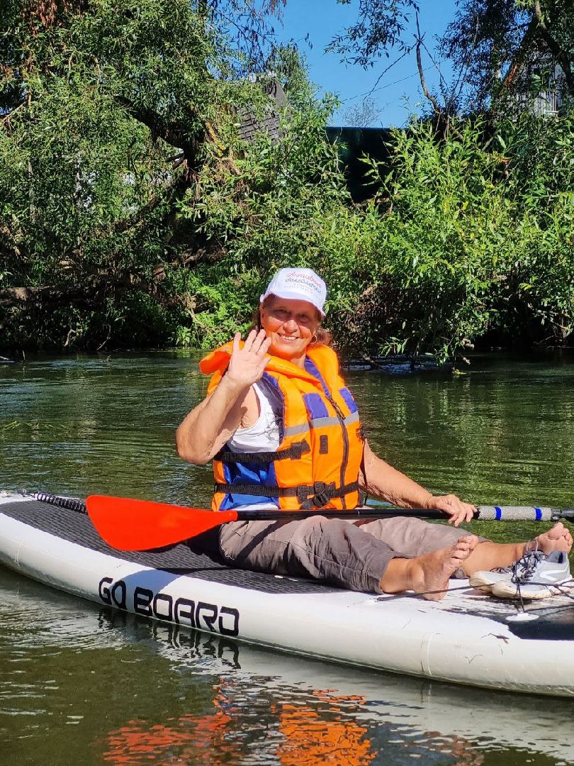 красноармейск,городской округ пушкинский, активное долголетие, сап-сёрфинг,