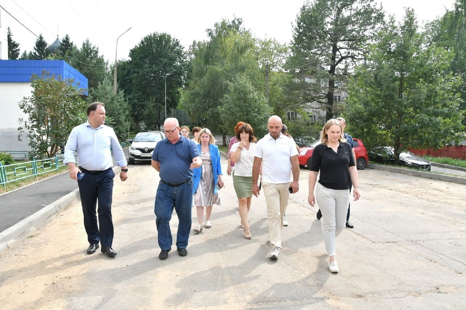 встреча с жителями власиха, микрорайон Маршала Жукова Власиха, благоустройство 2024, комплексное благоустройство, Комфортная городская среда,