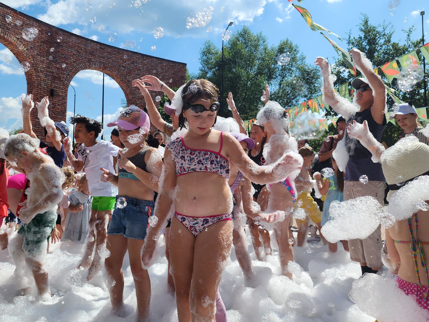 день нептуна, пенная вечеринка, мытищи, дети,