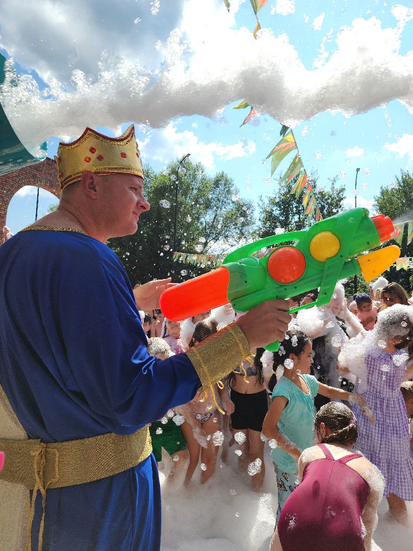день нептуна, пенная вечеринка, мытищи, дети,