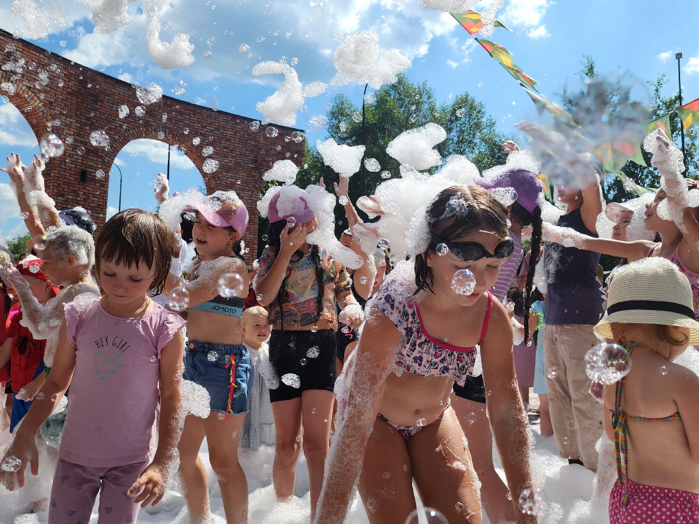 день нептуна, пенная вечеринка, мытищи, дети,