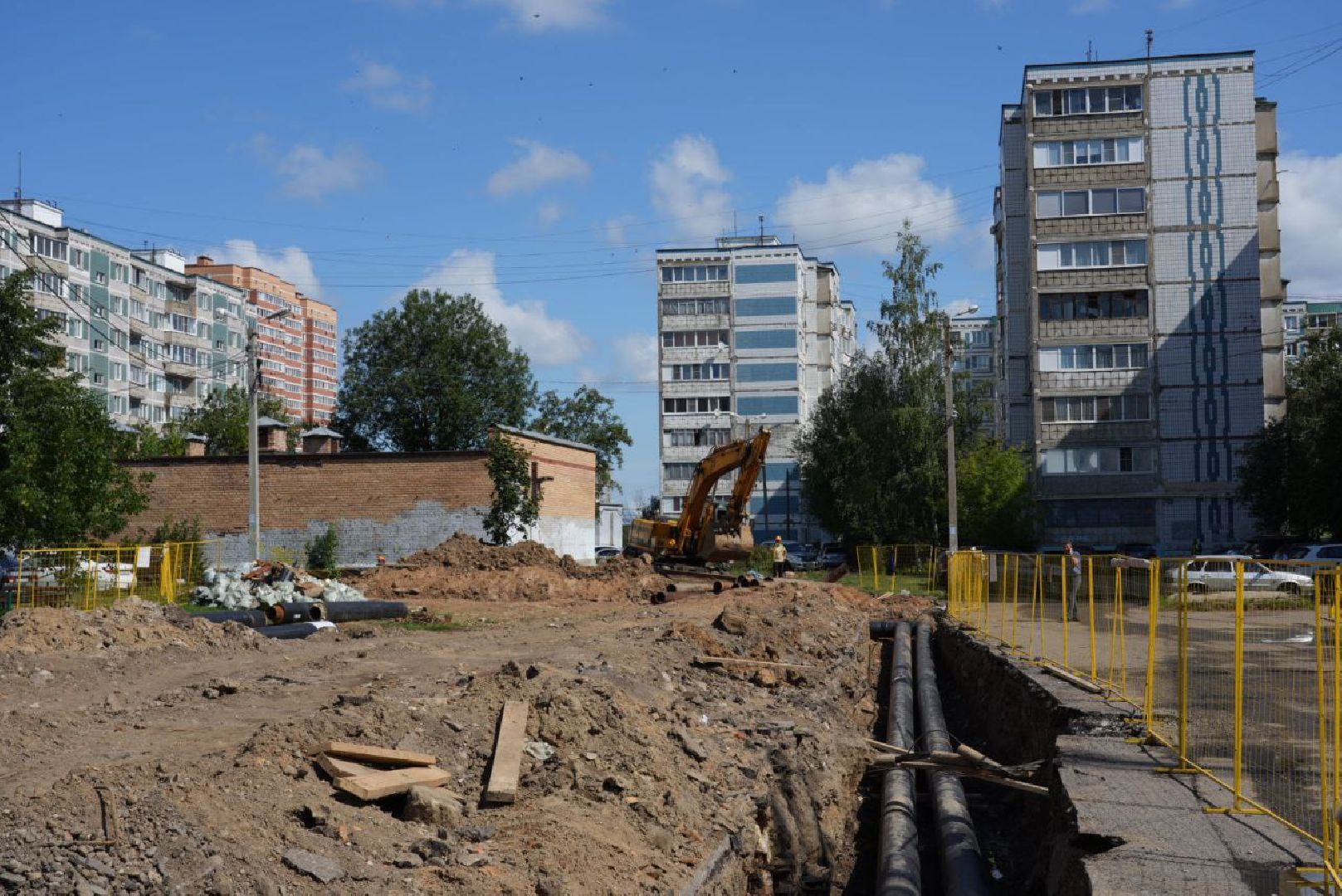 ЖКХ, Теплотрасса, Сергиев Посад, Газпром теплоэнерго МО, Горячая вода, Отопление, Подготовка к зиме,