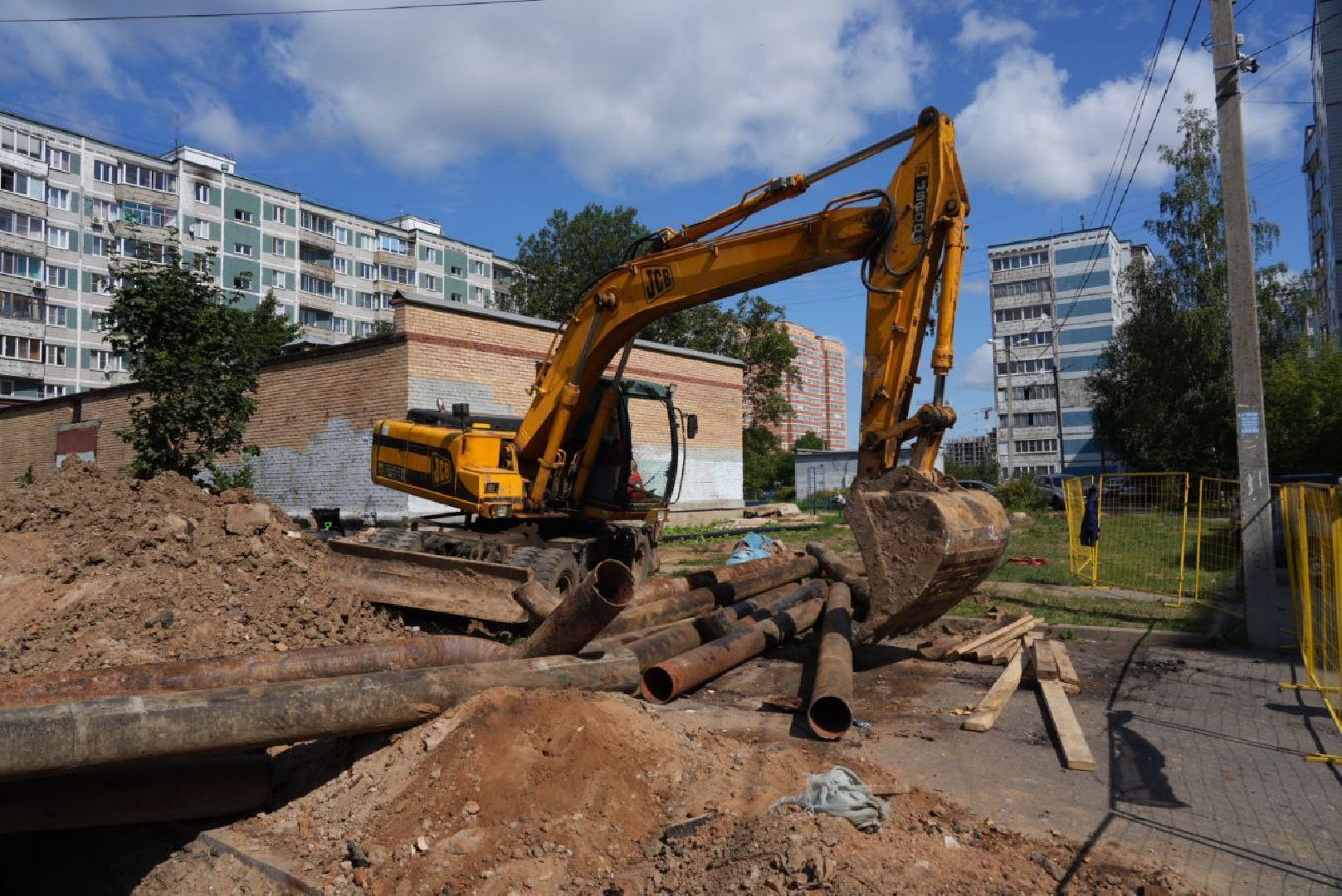 ЖКХ, Теплотрасса, Сергиев Посад, Газпром теплоэнерго МО, Горячая вода, Отопление, Подготовка к зиме,