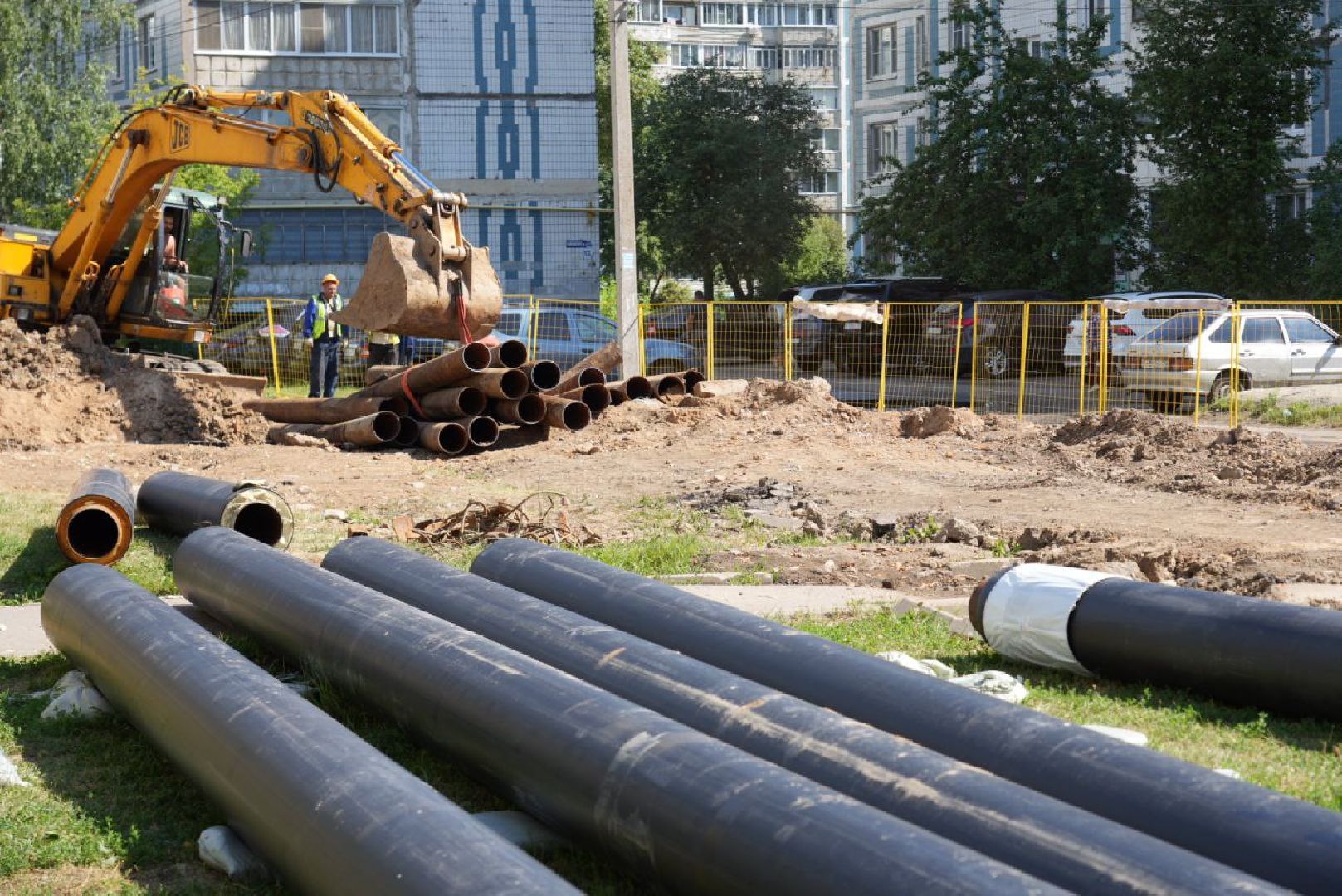 ЖКХ, Теплотрасса, Сергиев Посад, Газпром теплоэнерго МО, Горячая вода, Отопление, Подготовка к зиме,