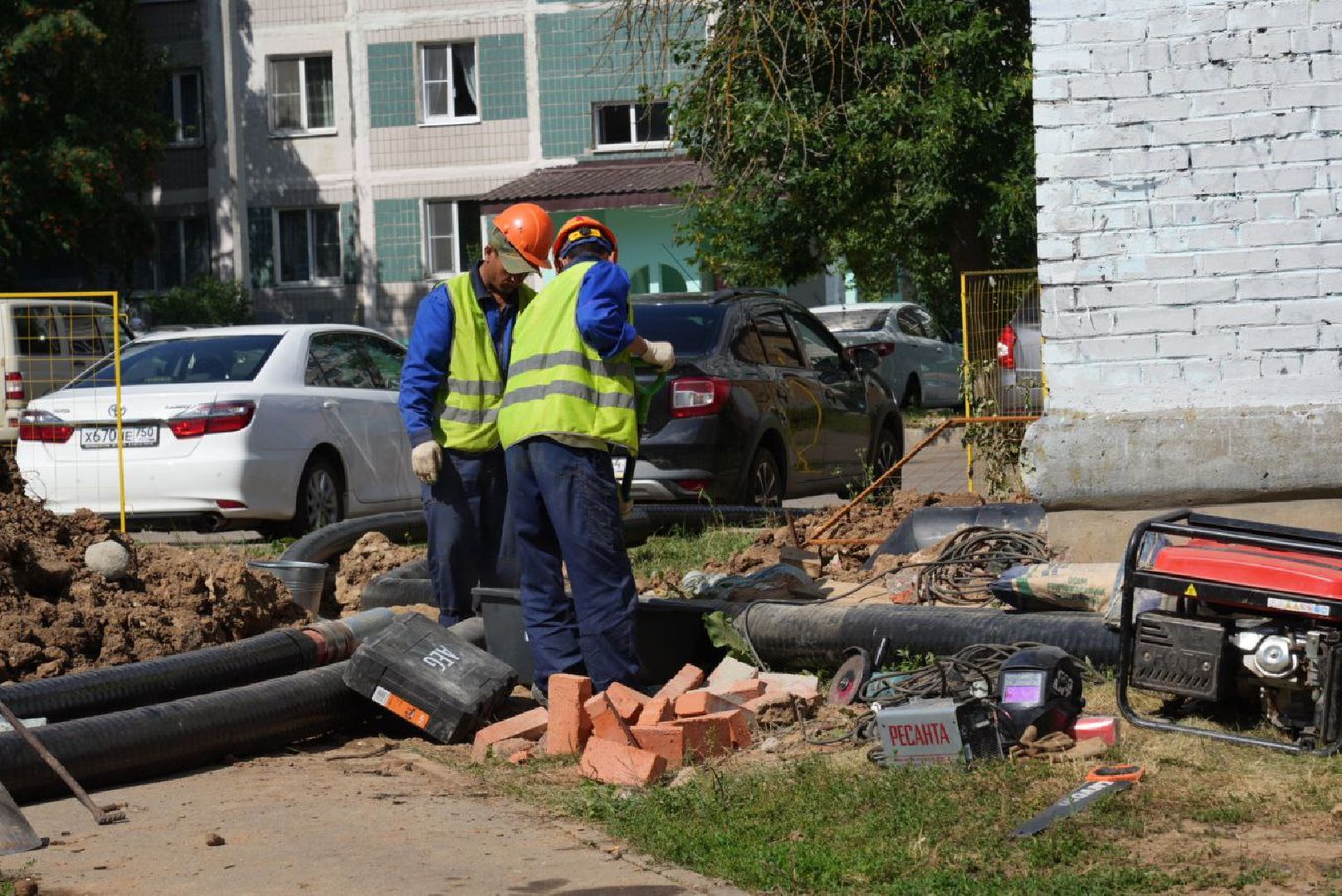 ЖКХ, Теплотрасса, Сергиев Посад, Газпром теплоэнерго МО, Горячая вода, Отопление, Подготовка к зиме,