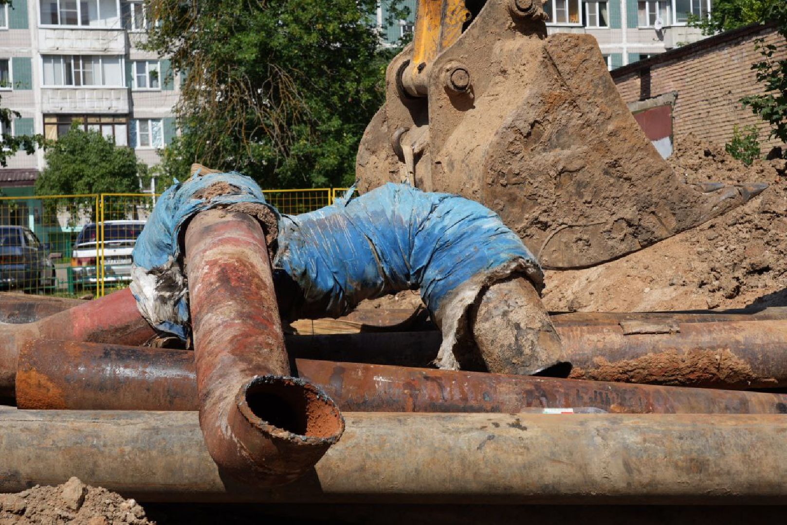 ЖКХ, Теплотрасса, Сергиев Посад, Газпром теплоэнерго МО, Горячая вода, Отопление, Подготовка к зиме,
