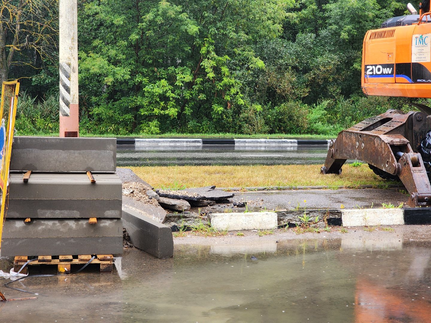 Дубна, Тротуар, Ремонт дорог,