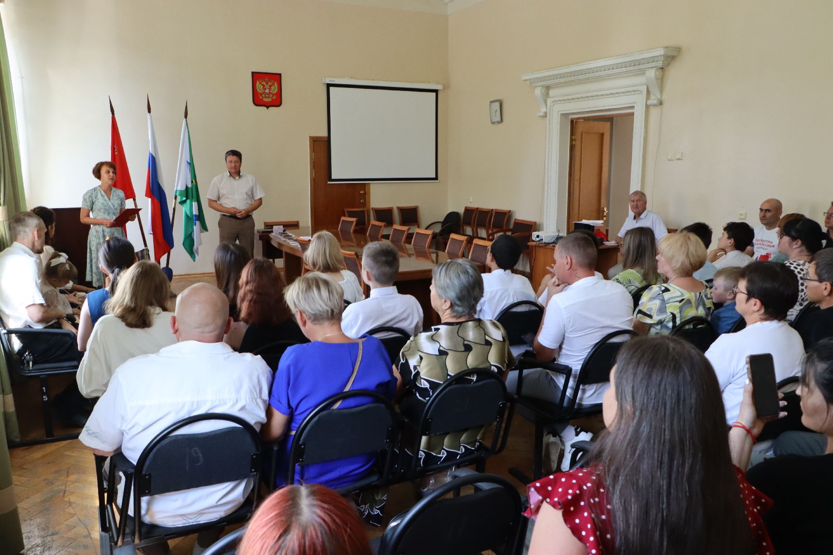 Серебряные Пруды, вручение паспортов,