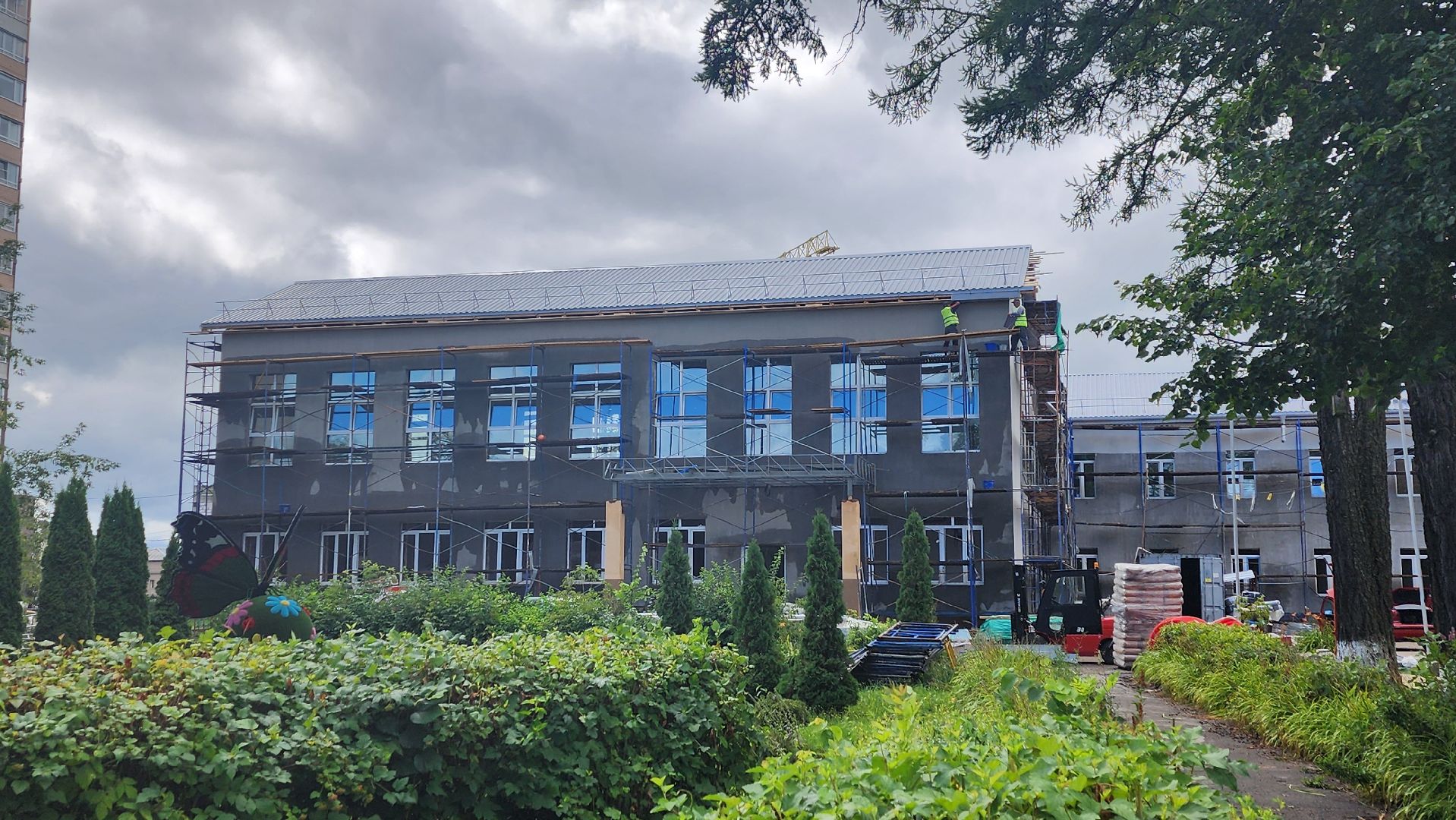 Солнечногорск, школа 5, капремонт, строительство,