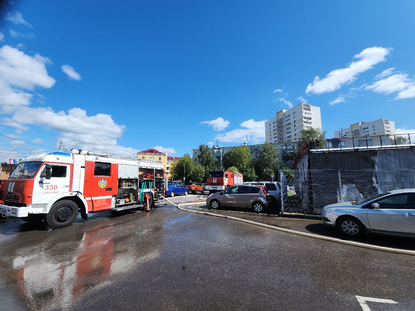 серпухов, пожар, мчс,