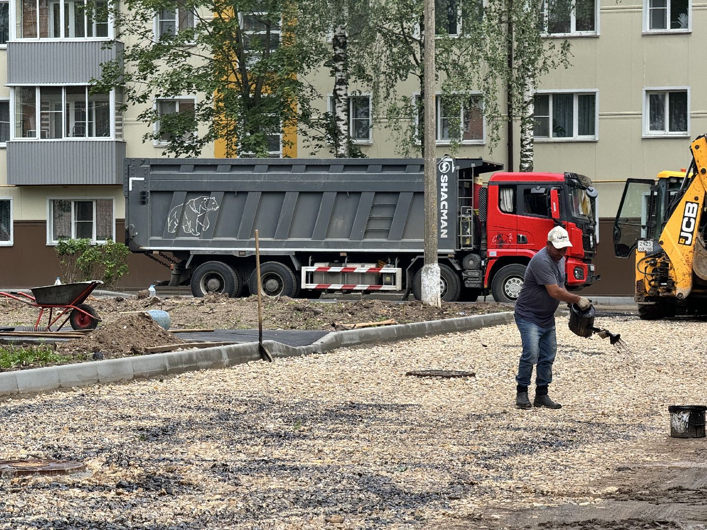 шаховская, укладка асфальта, благоуйстройство, благоустройство 2024,