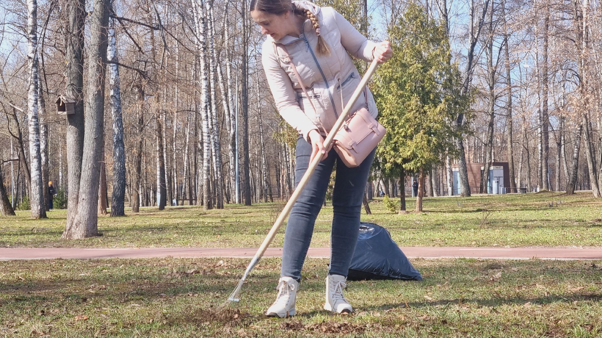 Подмосковье, Ивантеевка, субботник, парки