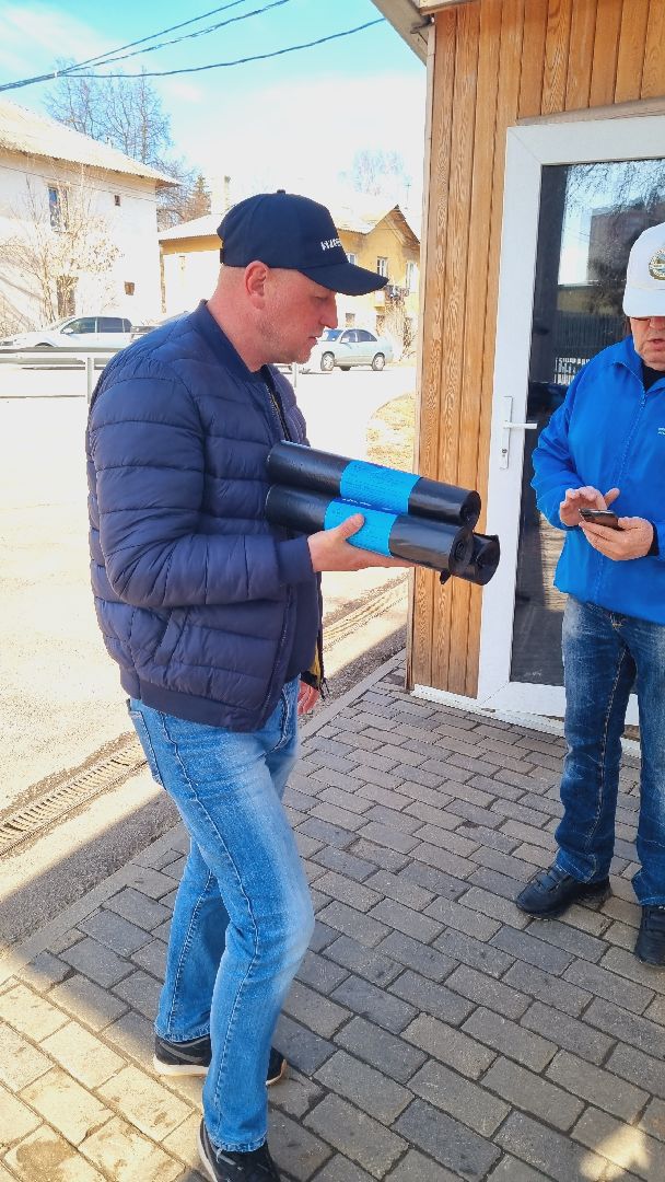 Подмосковье, Ивантеевка, субботник, парки