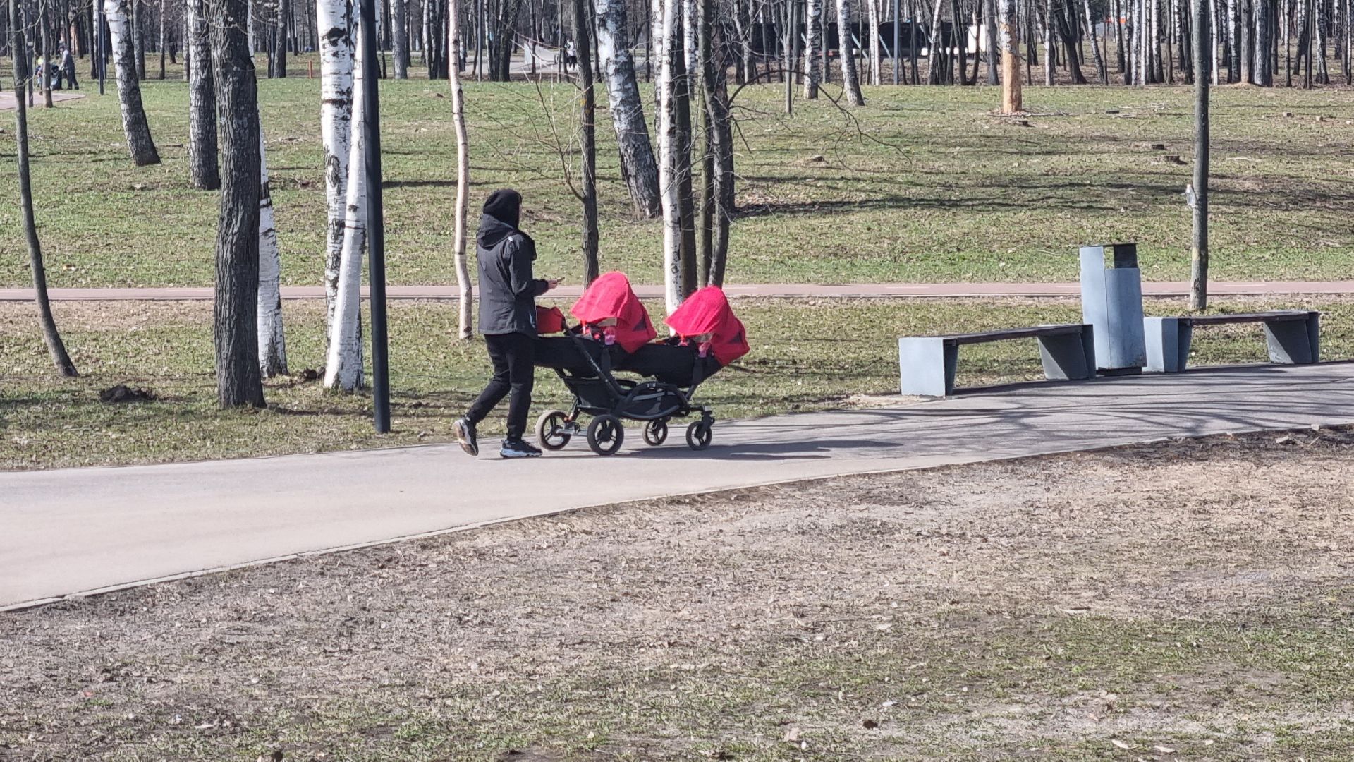 Подмосковье, Ивантеевка, субботник, парки