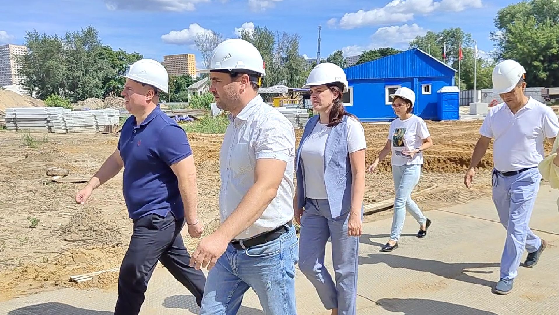 вок, строительство школы, социальный объект,