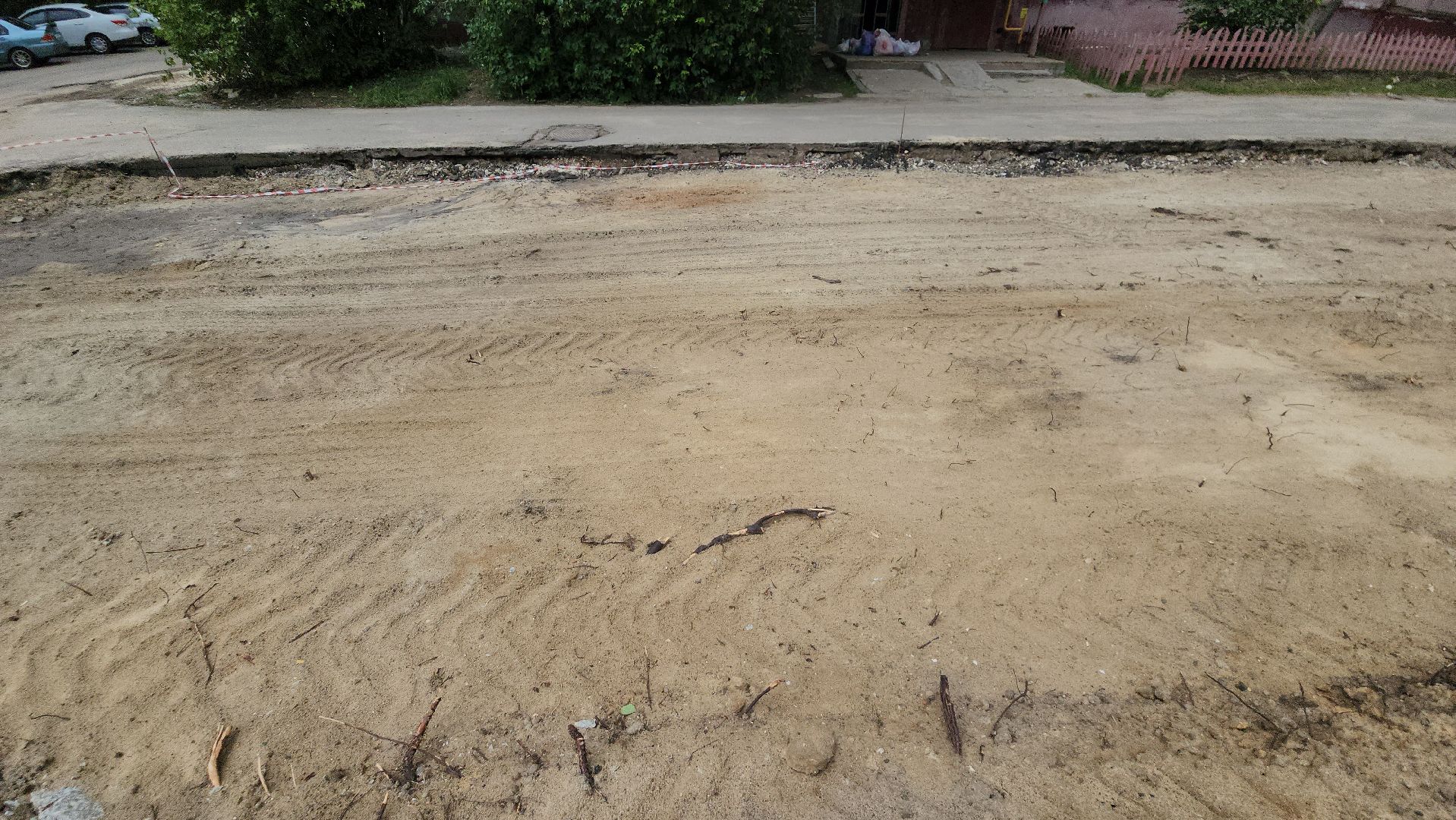 егорьевск, 2 микрорайон, парковка, благоустройство, стройка, работа,